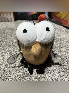 Scholastic FLY GUY 7” Plush Tedd Arnold 2010 Insect Fly Bug Stuffed